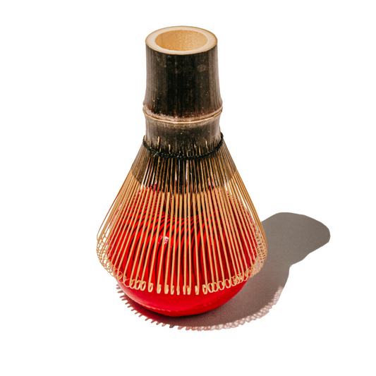 Whisk Holder - Red Ceramics