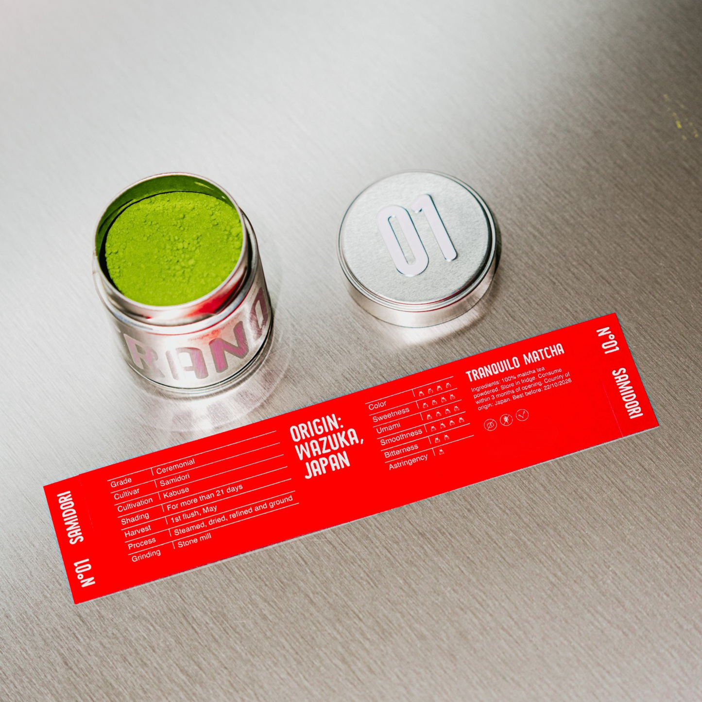 Té matcha - 01 Samidori (30g)