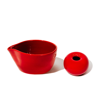 RED CERAMICS SET
