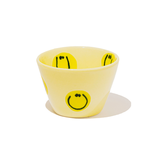Frizbee Ceramics - Super Cup L (Yellow Smile)