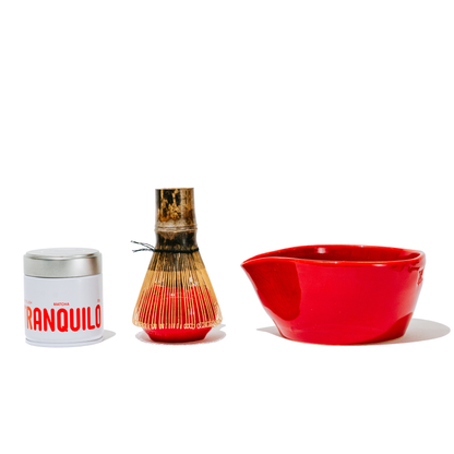 Red Ceramics Set