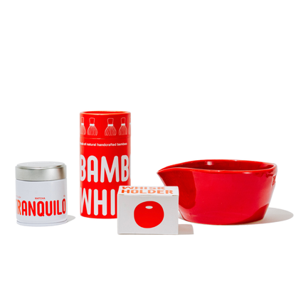 Red Ceramics Set