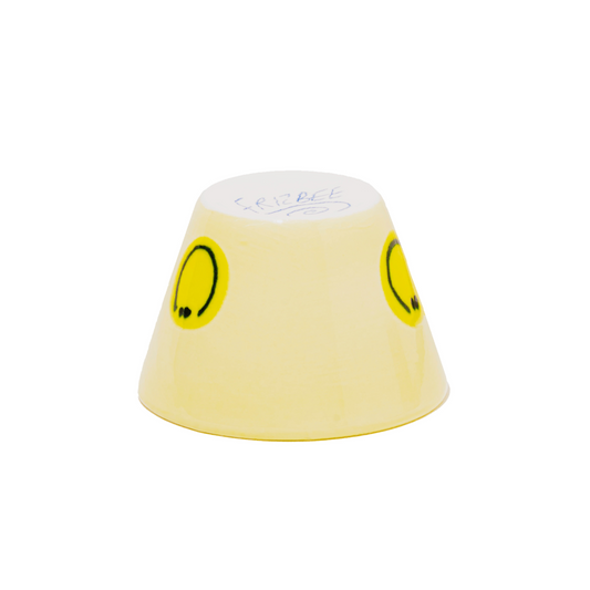Frizbee Ceramics - Super Cup L (Yellow Smile)