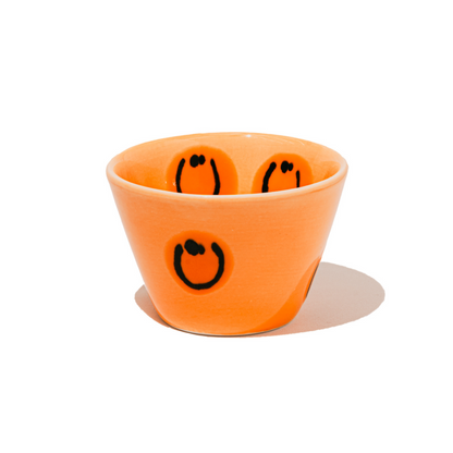 Frizbee Ceramics - Super Cup L (Orange Smile)