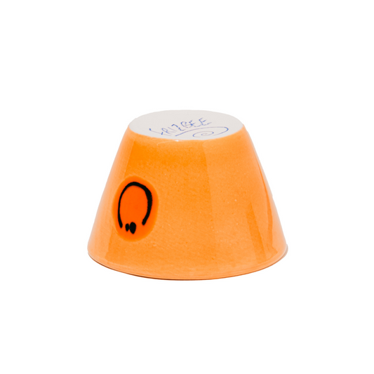 Frizbee Ceramics - Super Cup L (Orange Smile)