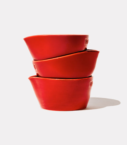Bowl (Chawan) - Red Ceramics
